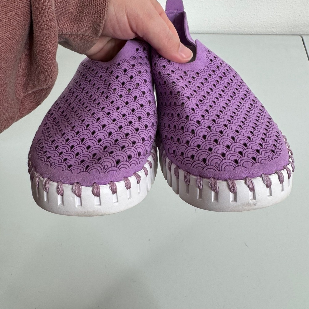Isle Jacobsen Purple Tulip Shoes Size 38 - Picture 3 of 6